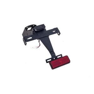 Adjustable license support PUIG 5735N črna