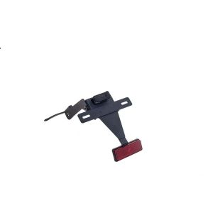 Adjustable license support PUIG 6092N črna