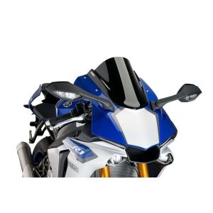 Windscreen PUIG RACING 7648N črna