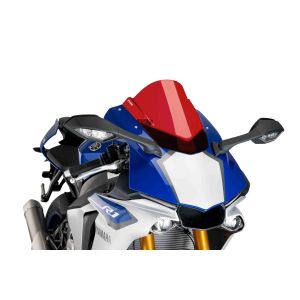 Windscreen PUIG RACING 7648R rdeč